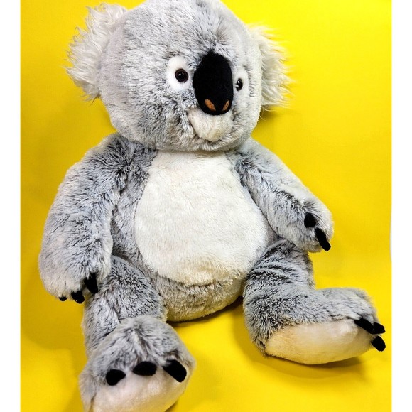 Toys R Us Koala Plush Toy 19 Inch Gray Stuffed Animal Retired Soft Marsupial - Picture 1 of 9